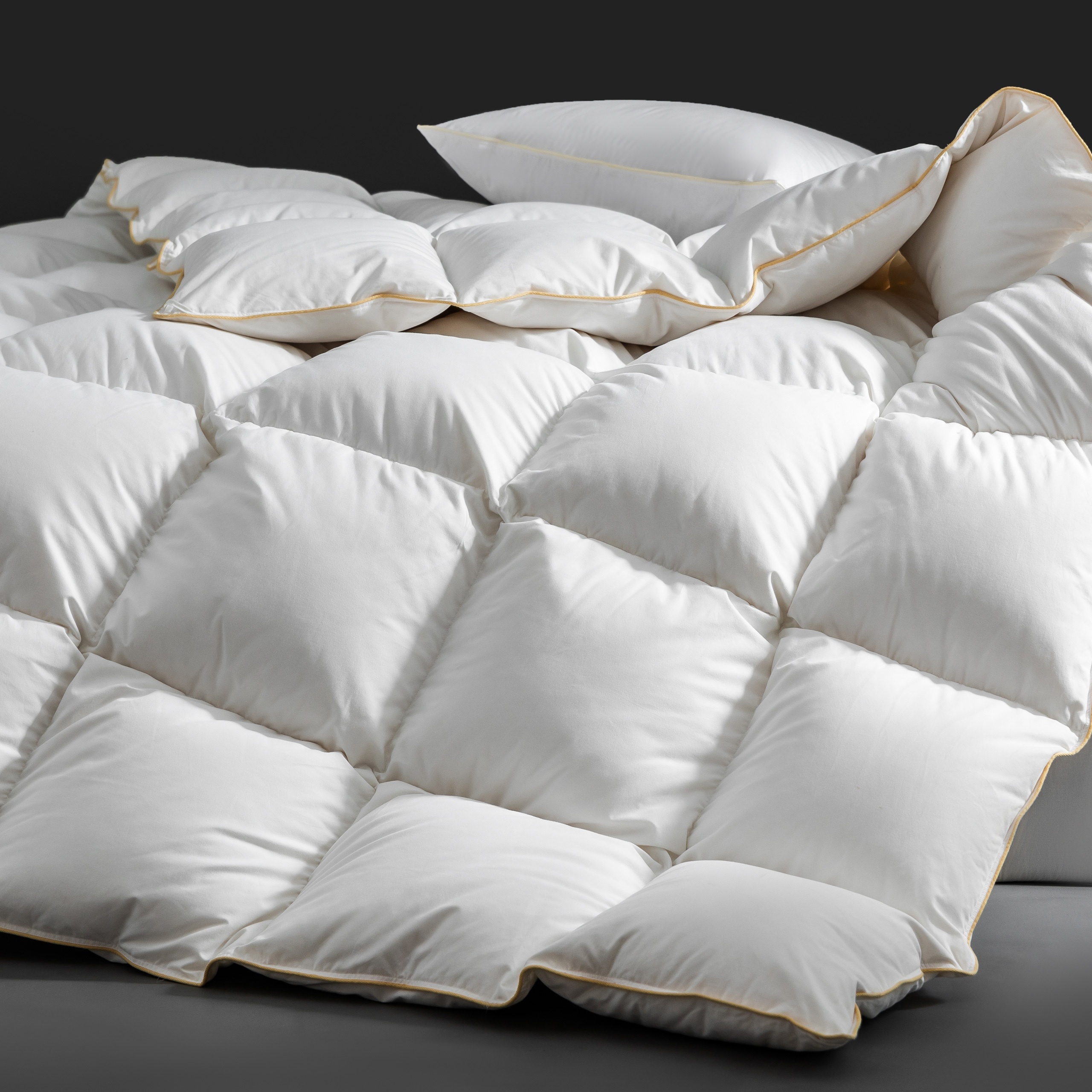 Duvet Insert White - usLuxurious Goose Down Comforter Suitable for