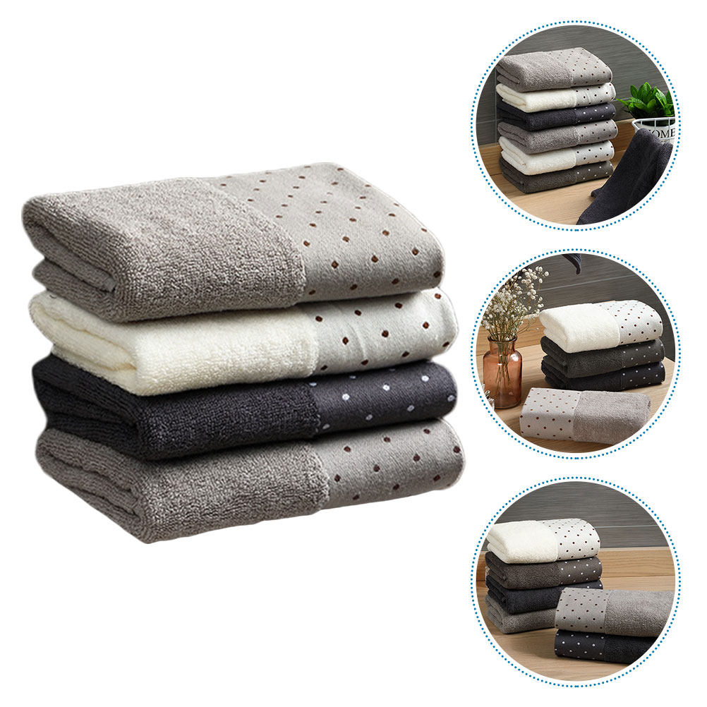 Home Textiles Pakistan - 4Pcs Cotton Face Towel Highly Absorbent