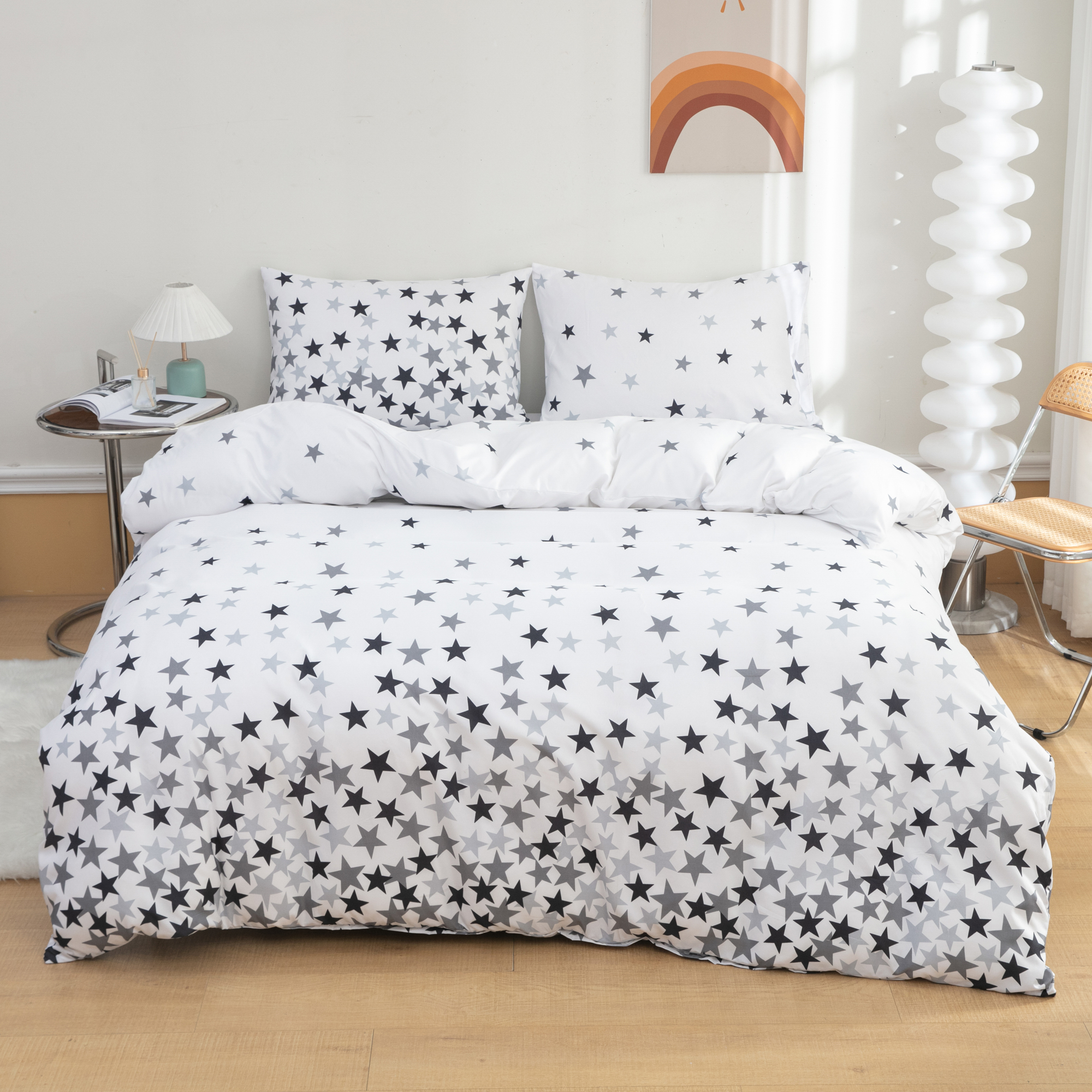 Duvet Insert White - 2 Pillowcases + 1 Duvet Cover,