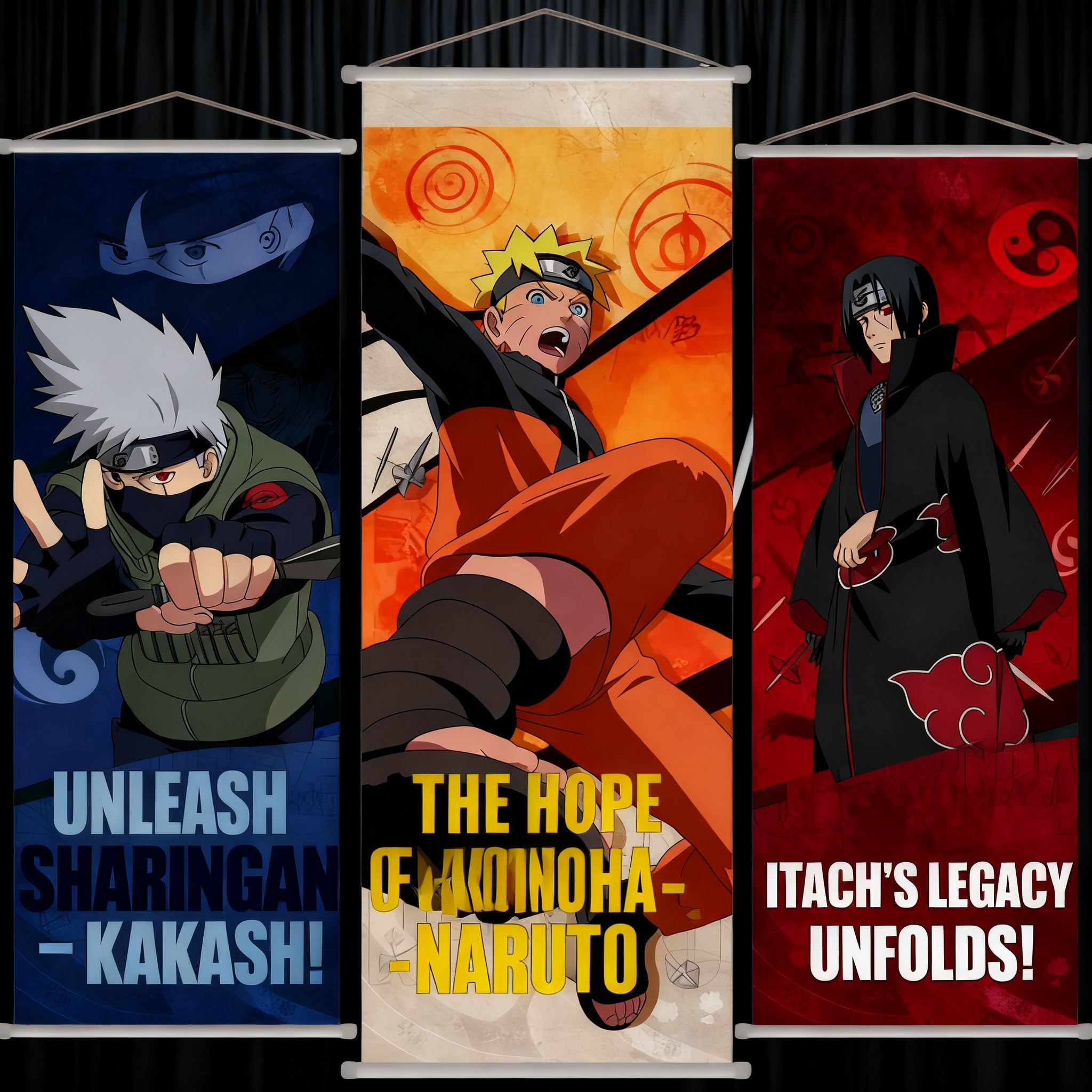 Home Textile - Naruto Anime Uzumaki Long Scroll Wall