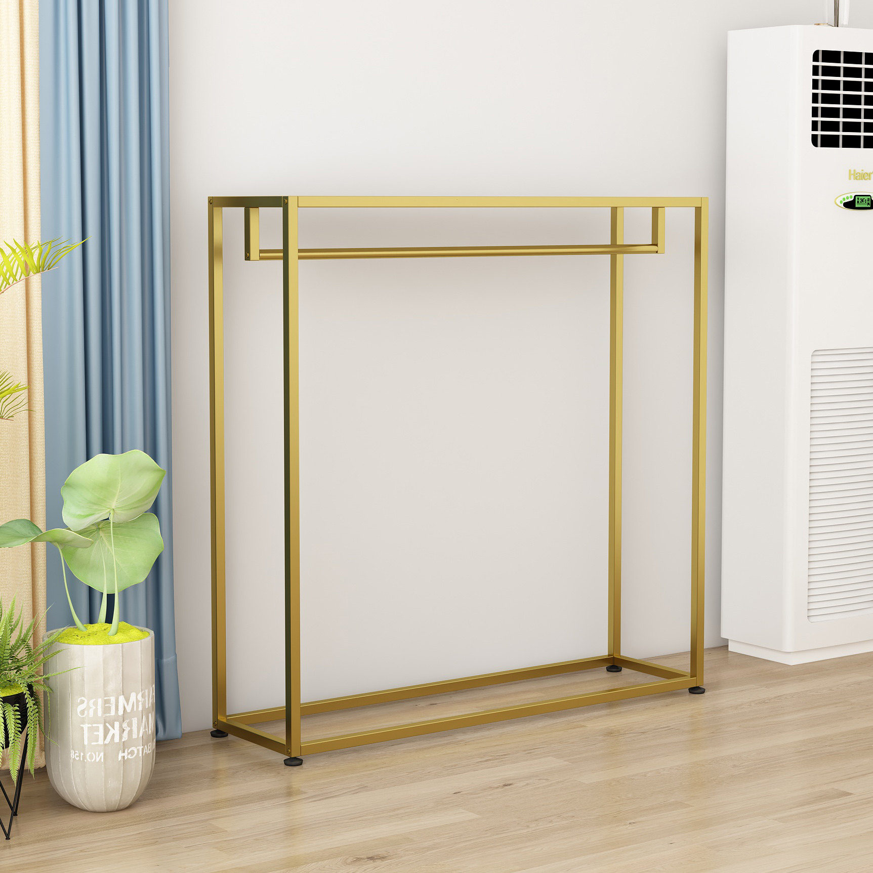 Curtain elevator display rack  - Home Textiles Exhibition recension och pris
