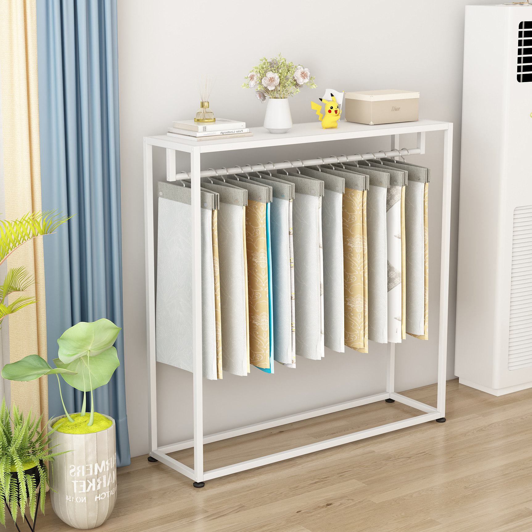 Curtain elevator display rack  - Home Textiles Exhibition recension och pris