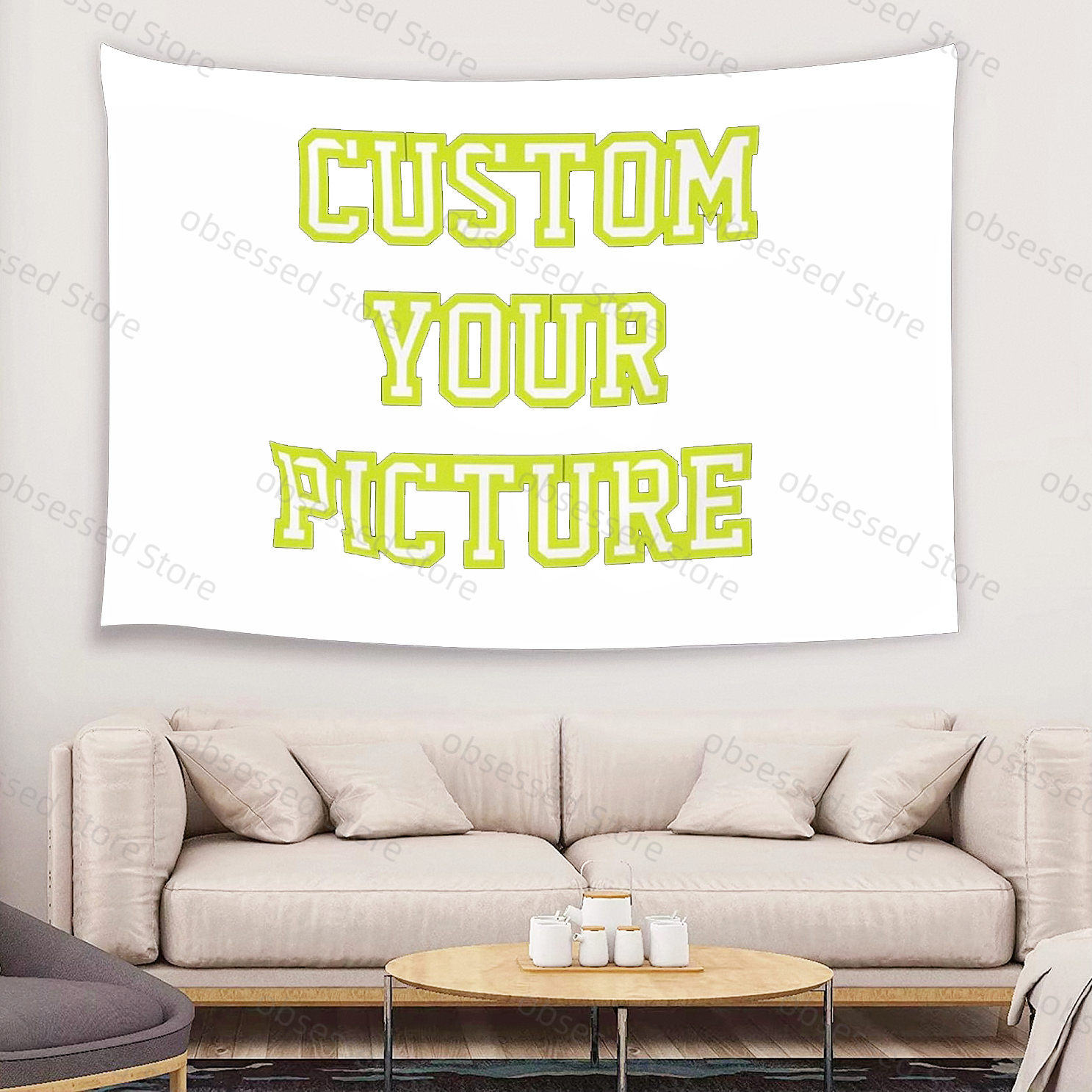 Customized tapestry printing f - Home Textile recension och pris