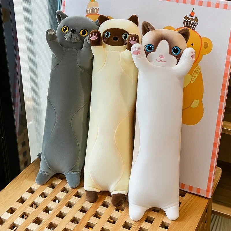 50~110cm Squishy Cat Long Doll - Bolster Pillow Long recension och pris