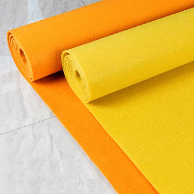 Yellow Disposable Carpet for W - Home Textiles Exhibition recension och pris
