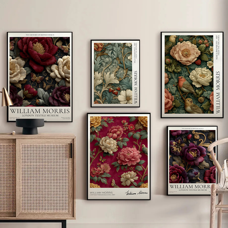 William Morris London Textile  - Home Textiles Exhibition recension och pris