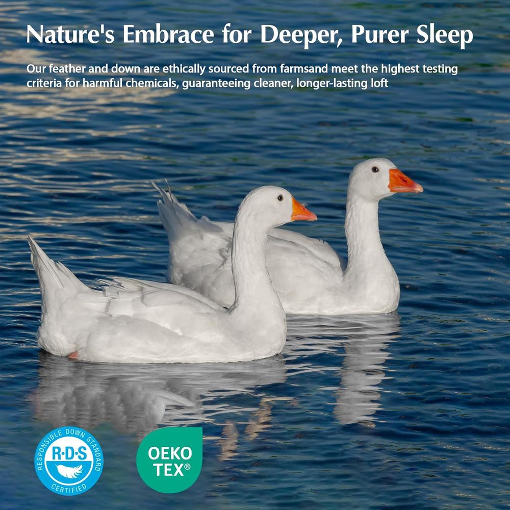 Goose eather Down iber Comorte - Duvet Insert White recension och pris