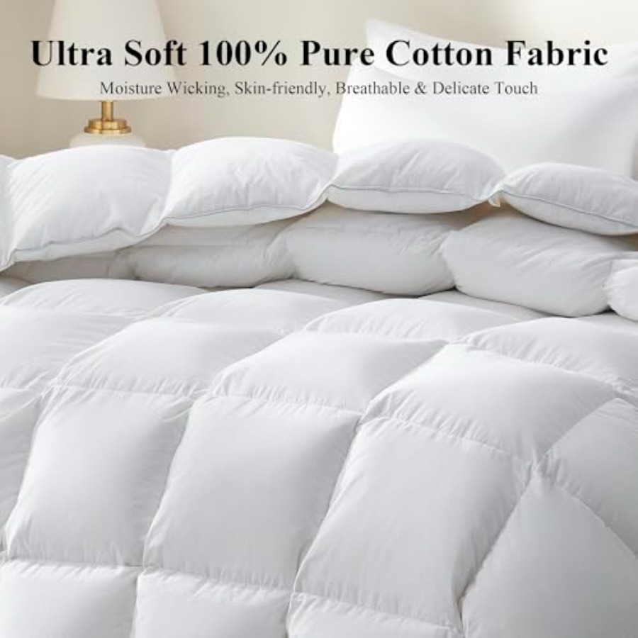 Goose Feather Down Fiber Comfo - Duvet Insert White recension och pris