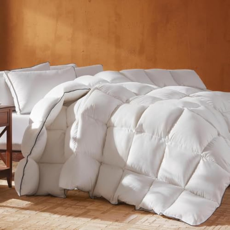 Goose Feather Down Fiber Cotto - Duvet Insert White recension och pris