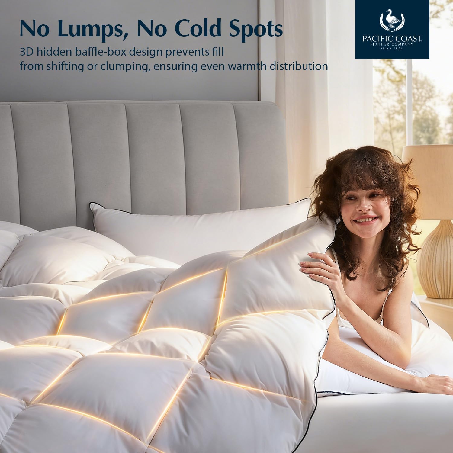 Twin White Goose Feather Down  - Duvet Insert White recension och pris
