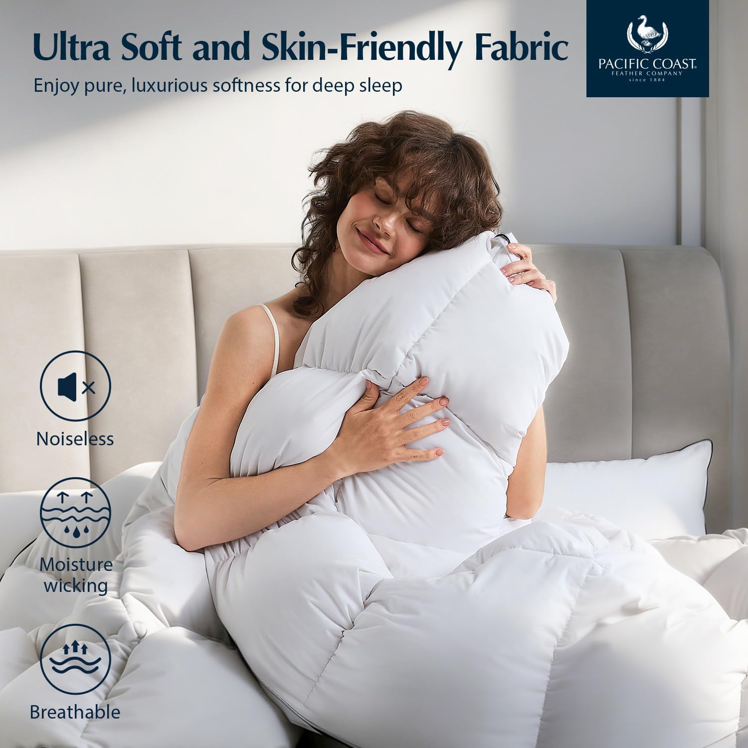 Twin White Goose Feather Down  - Duvet Insert White recension och pris