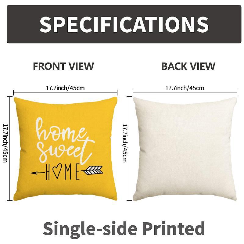 Geometric Pattern Pillow Case  - Home.Textiles Cushion recension och pris