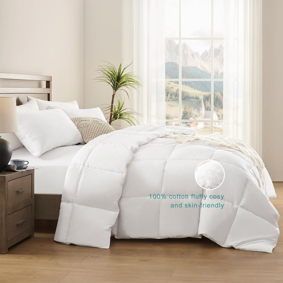 King Duvet Insert Comforter,10 - Duvet Insert White recension och pris