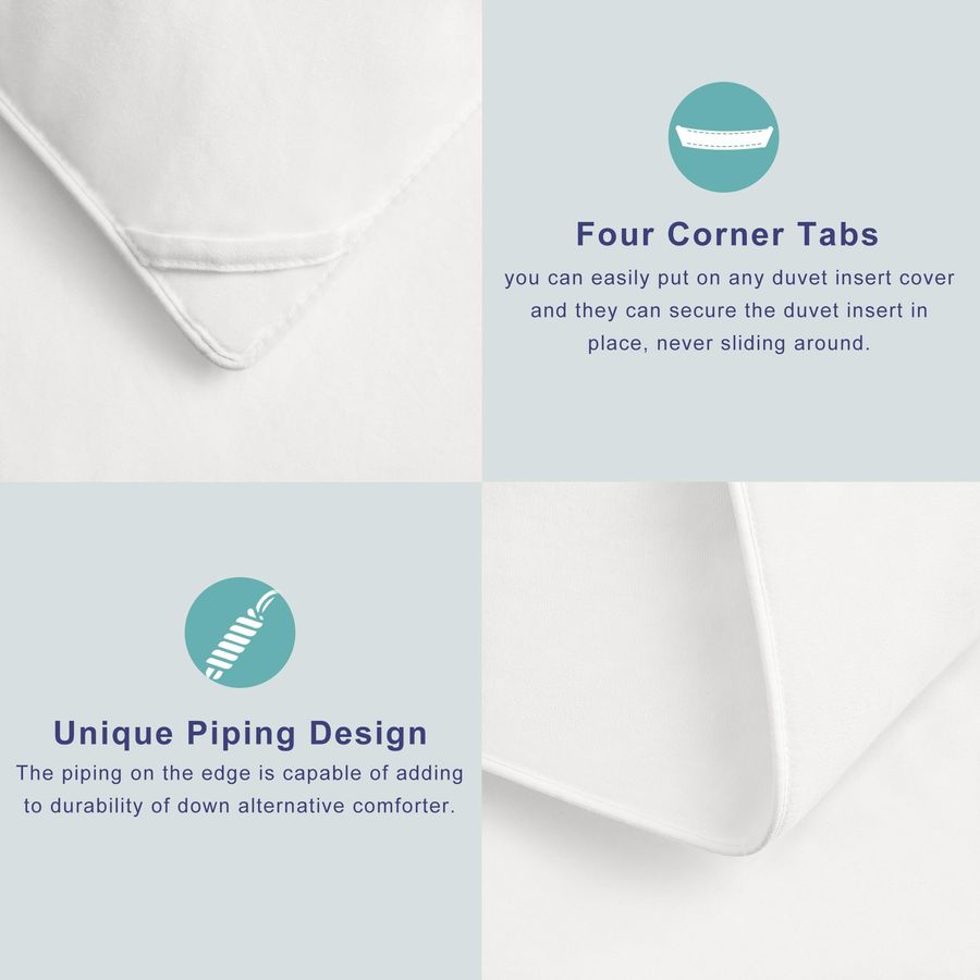 King Duvet Insert Comforter,10 - Duvet Insert White recension och pris