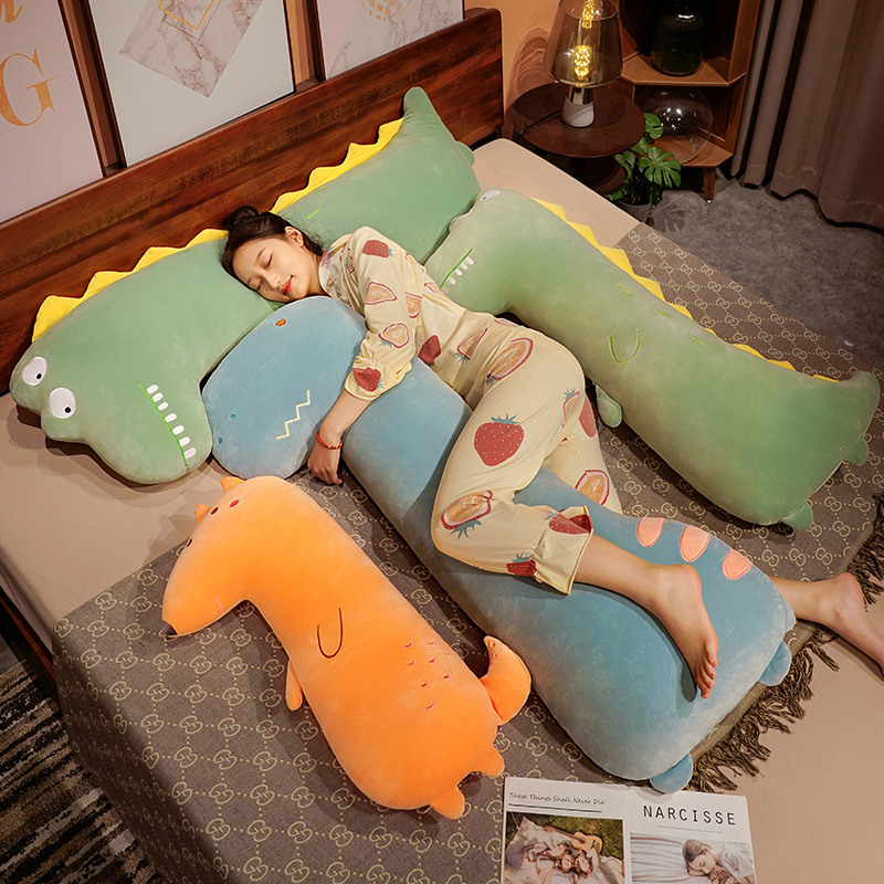 80-140CM New Soft Long Fox Pil - Bolster Pillow Long recension och pris