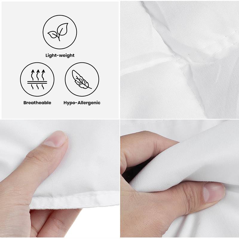 100% White Goose Down Comforte - Duvet Insert White recension och pris