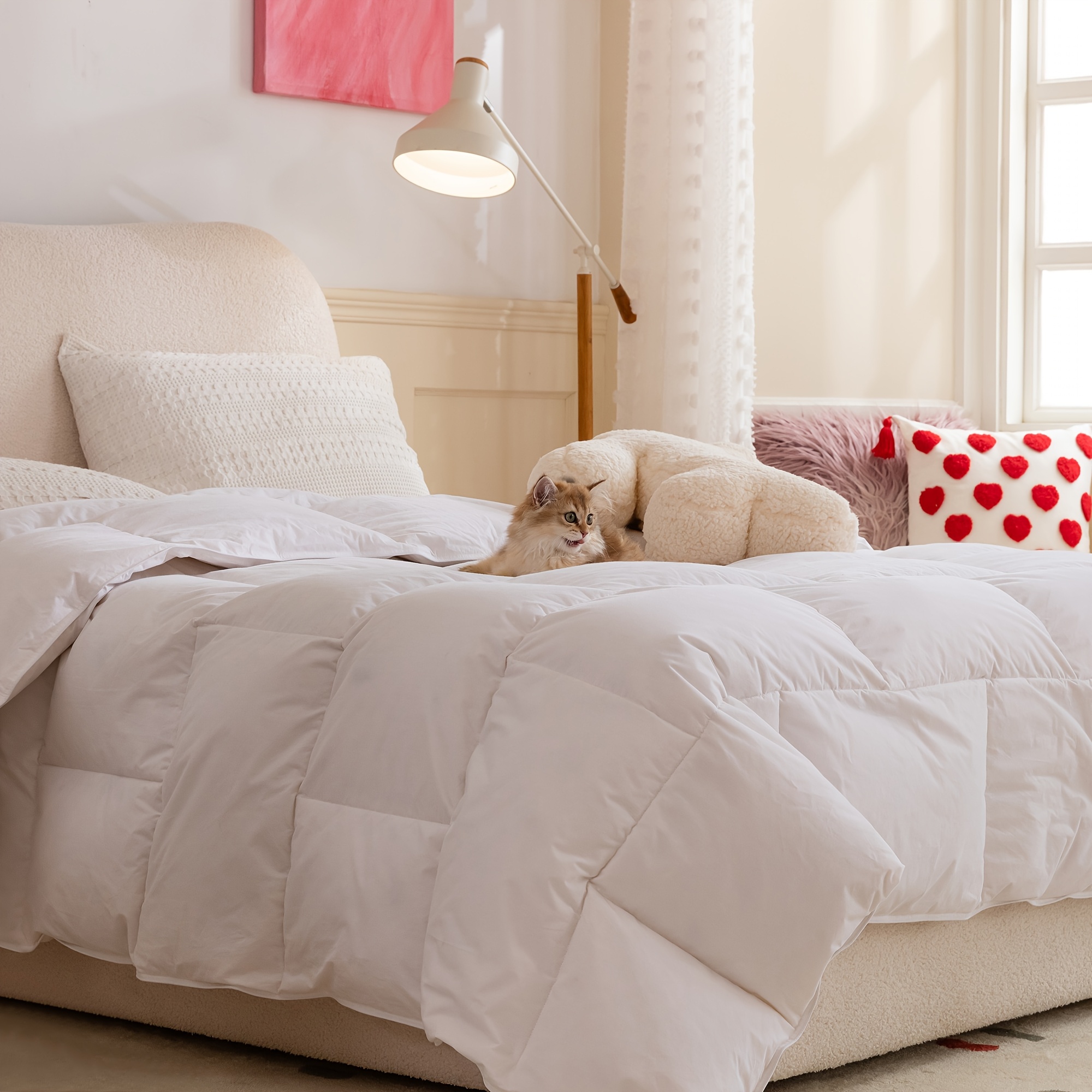All-Season Soft Cotton Covered - Duvet Insert White recension och pris