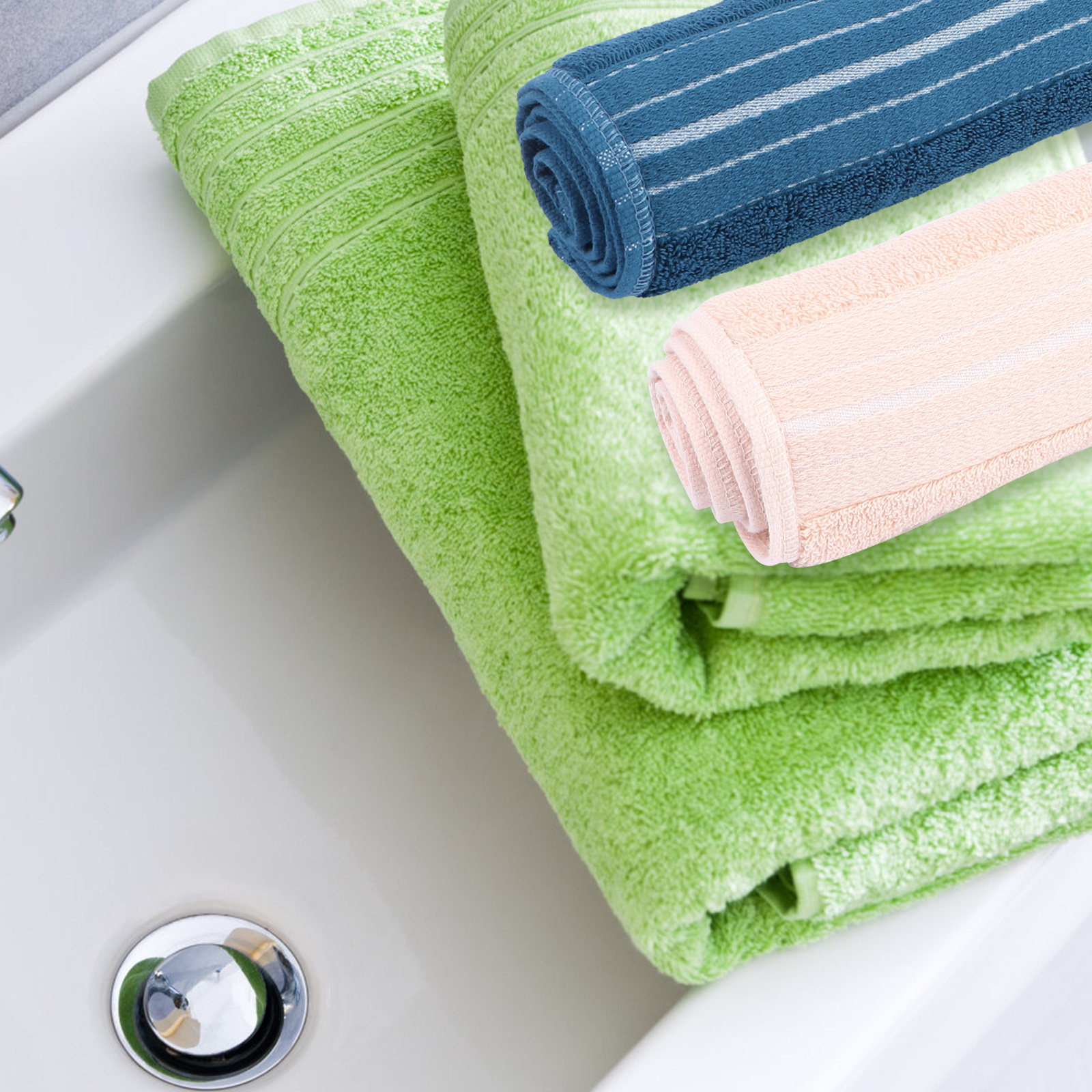1Pcs Premium Cotton Face Towel - Home Textiles Pakistan recension och pris