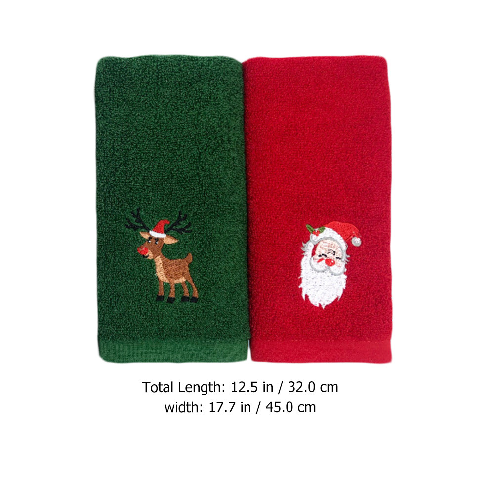 2pcs Embroidery Towel Set Chri - Home Textiles Pakistan recension och pris