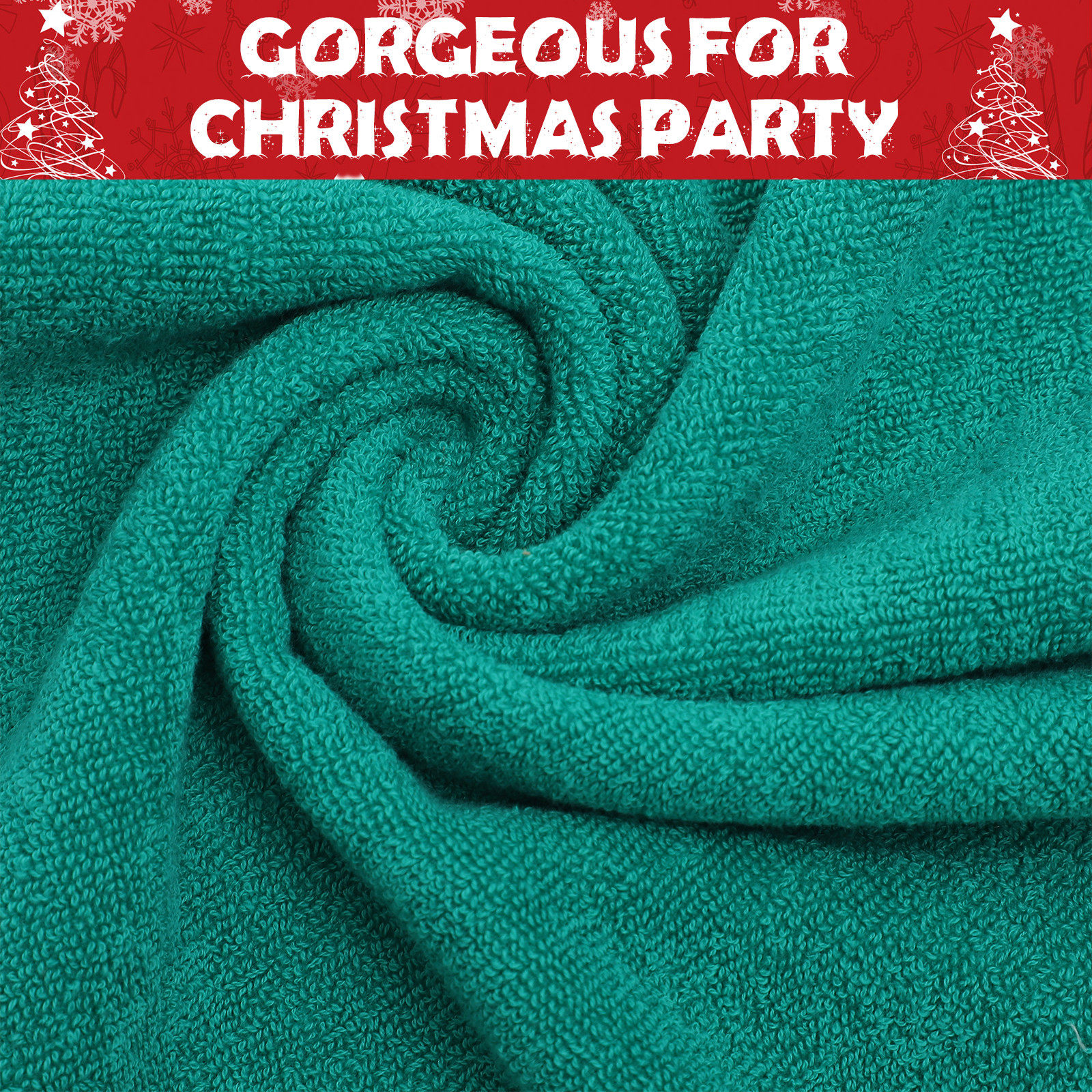 2Pcs Christmas Cotton Towels E - Home Textiles Pakistan recension och pris