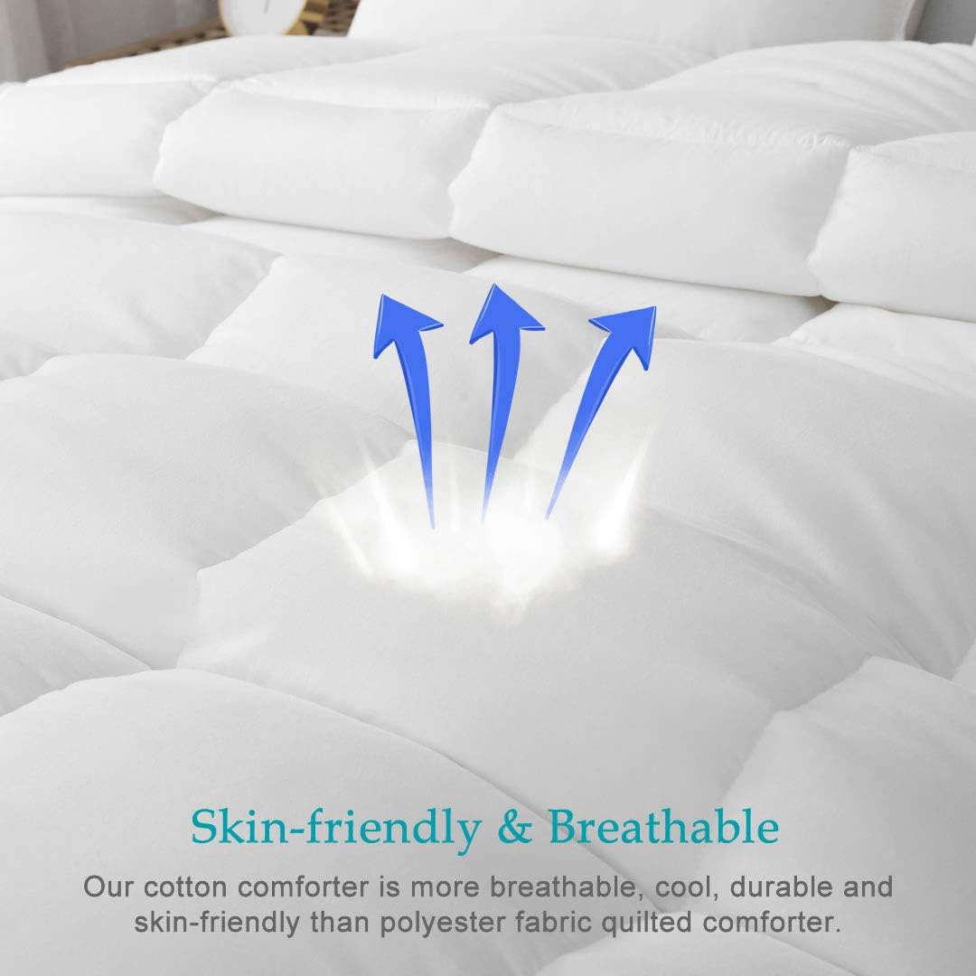 All Season Cotton Queen Comfor - Duvet Insert White recension och pris