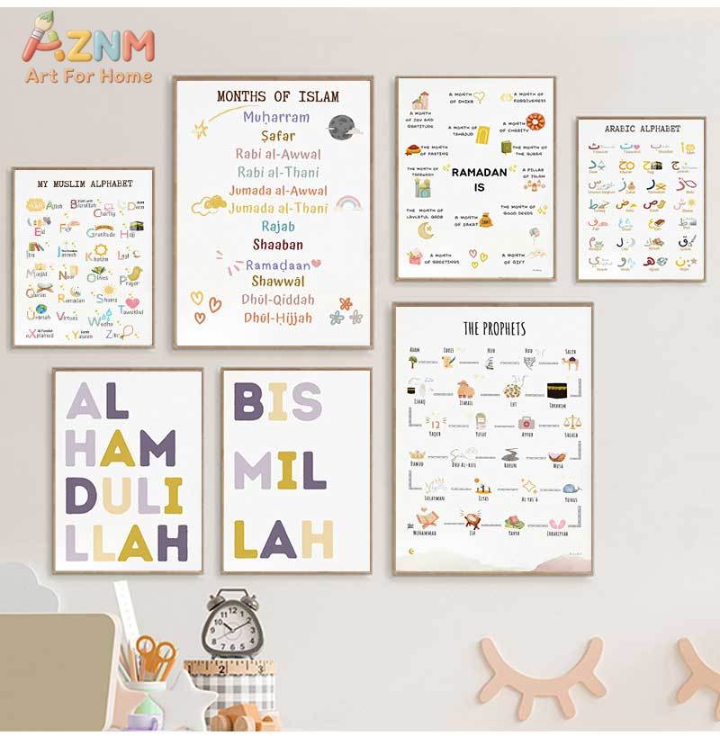 Islam Muslim Prophets Arabic A - Home Quran recension och pris