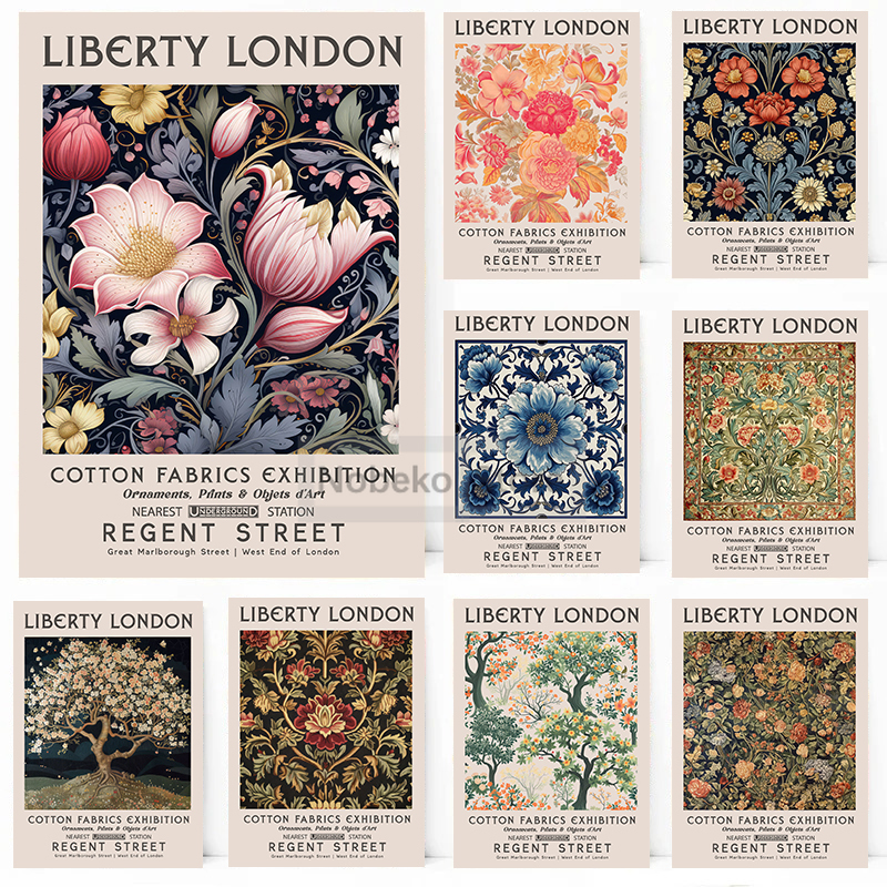 William Morris Exhibition Post - Home Textiles Exhibition recension och pris