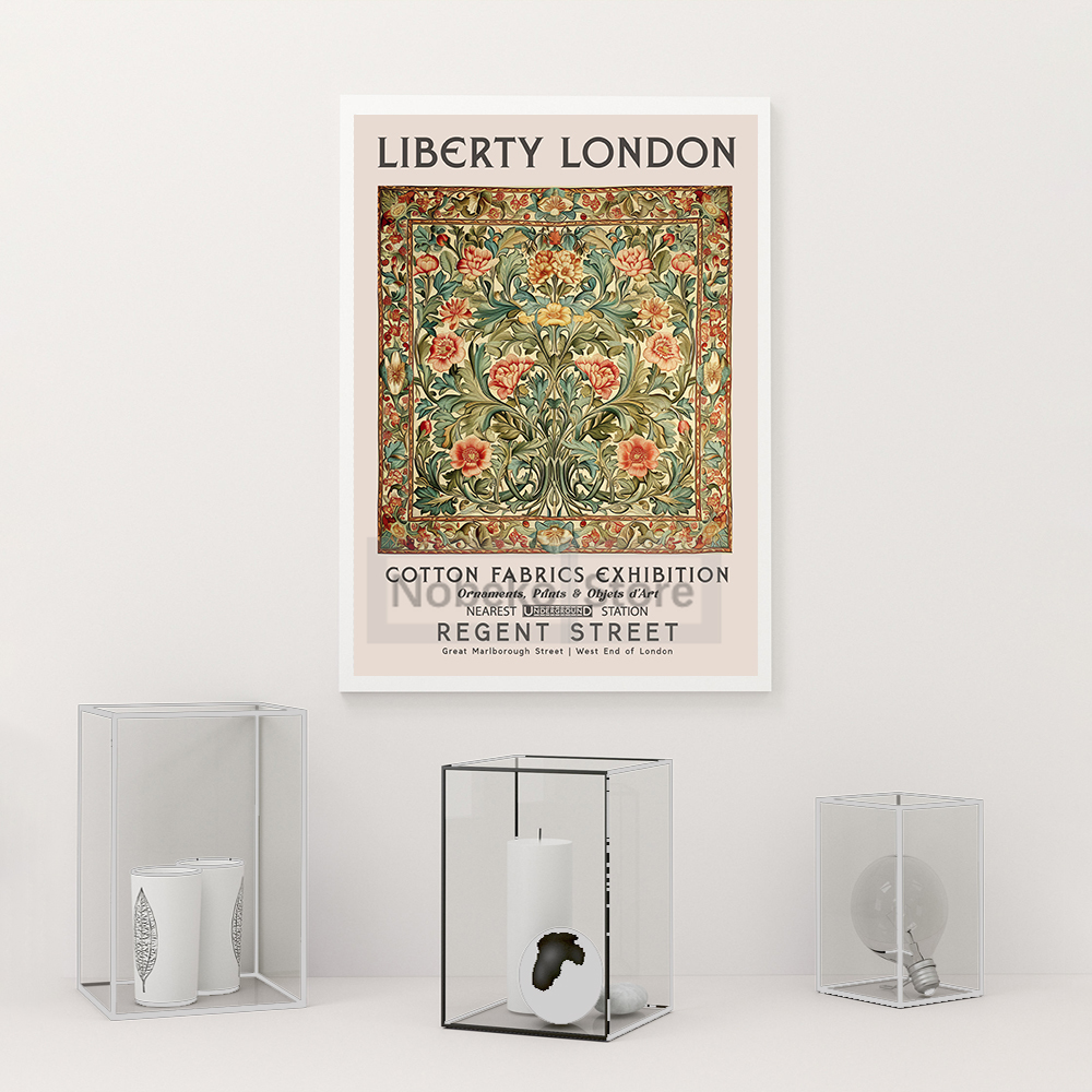 William Morris Exhibition Post - Home Textiles Exhibition recension och pris