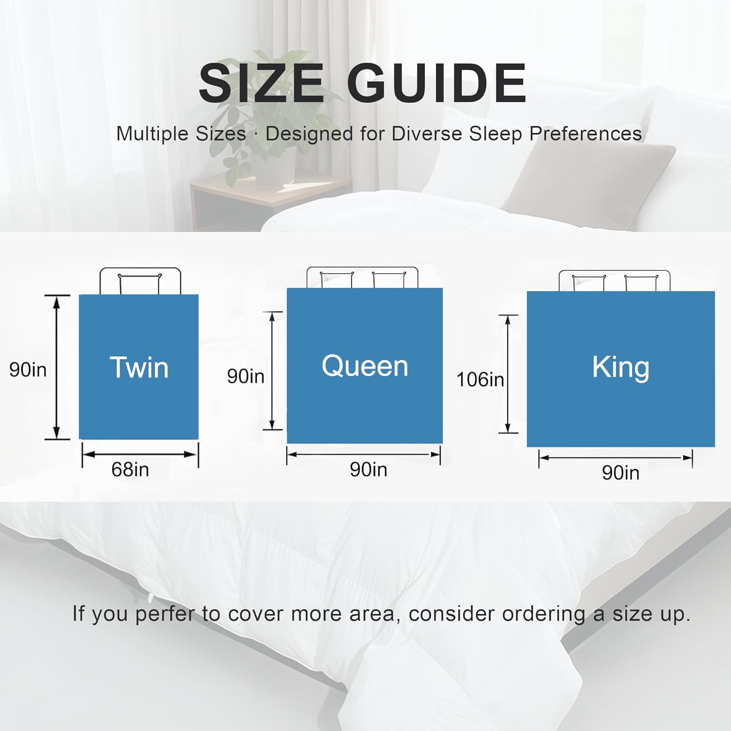 All-Season Goose Feather Down  - Duvet Insert White recension och pris
