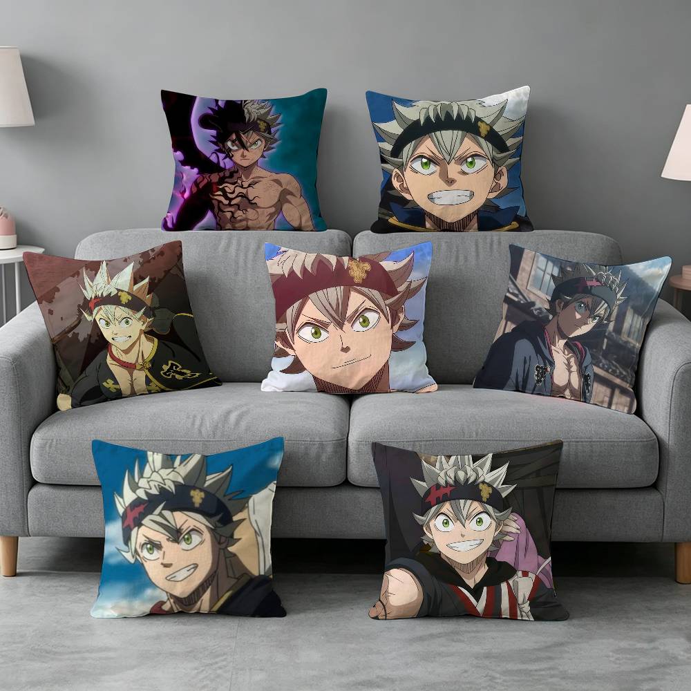 Black Clover-r Pillow cover gi - Home Textiles Definition recension och pris